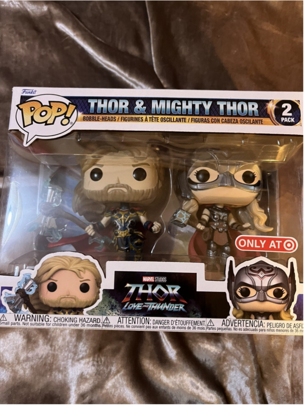 Funko Pop! Marvel - Thor & Mighty Thor - 2 Pack (Target Exclusive) NEW IN BOX